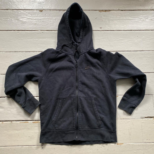 Nike Swoosh Black Hoodie (Large)