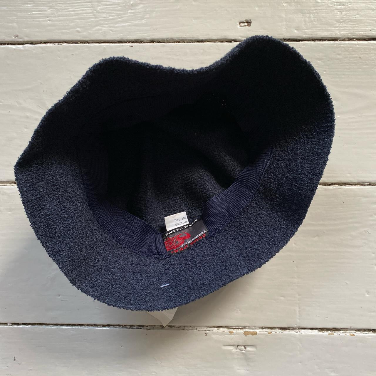 Towelling Navy Bucket Hat (L/XL)