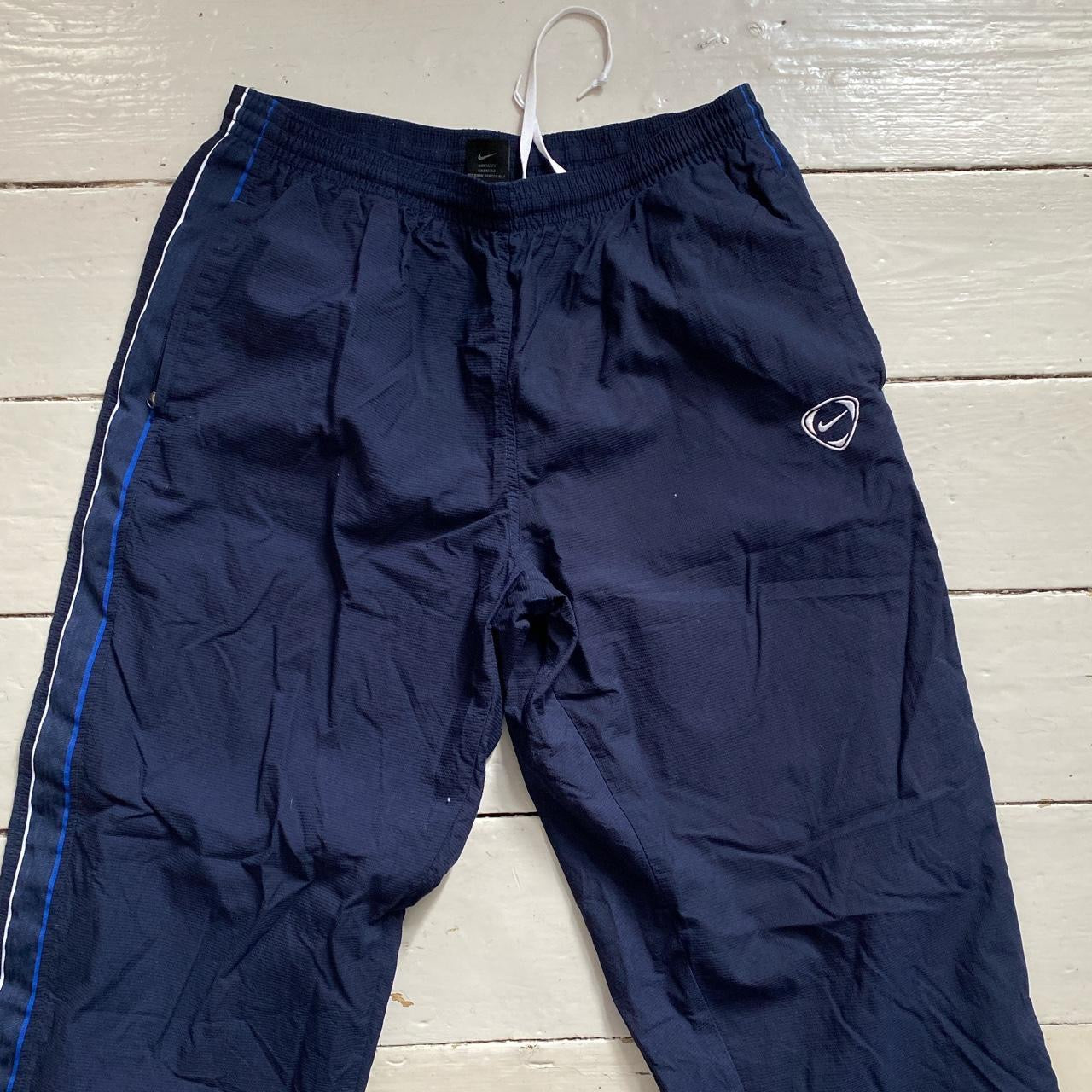 Nike Vintage Navy Shell Bottoms (XL)