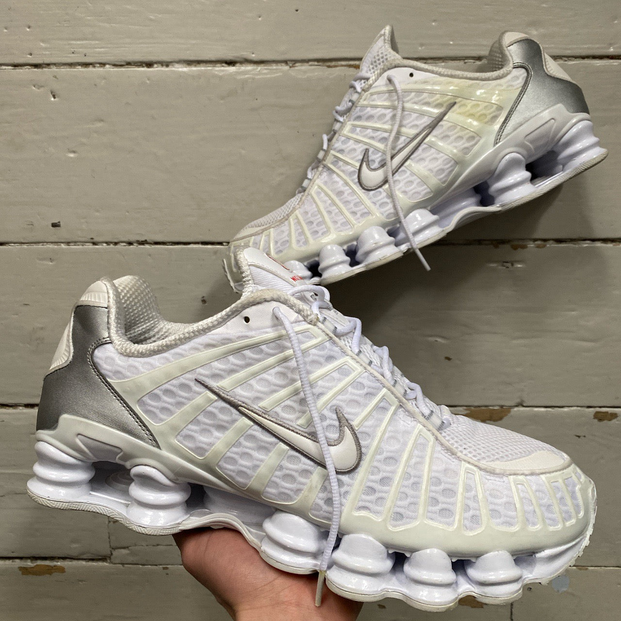 Nike Shox TL White (UK 12)
