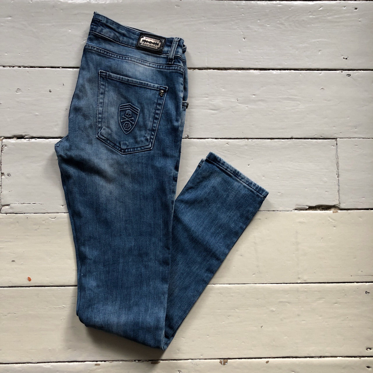Philipp Plein Skinny Stonewash Jeans (32/32)