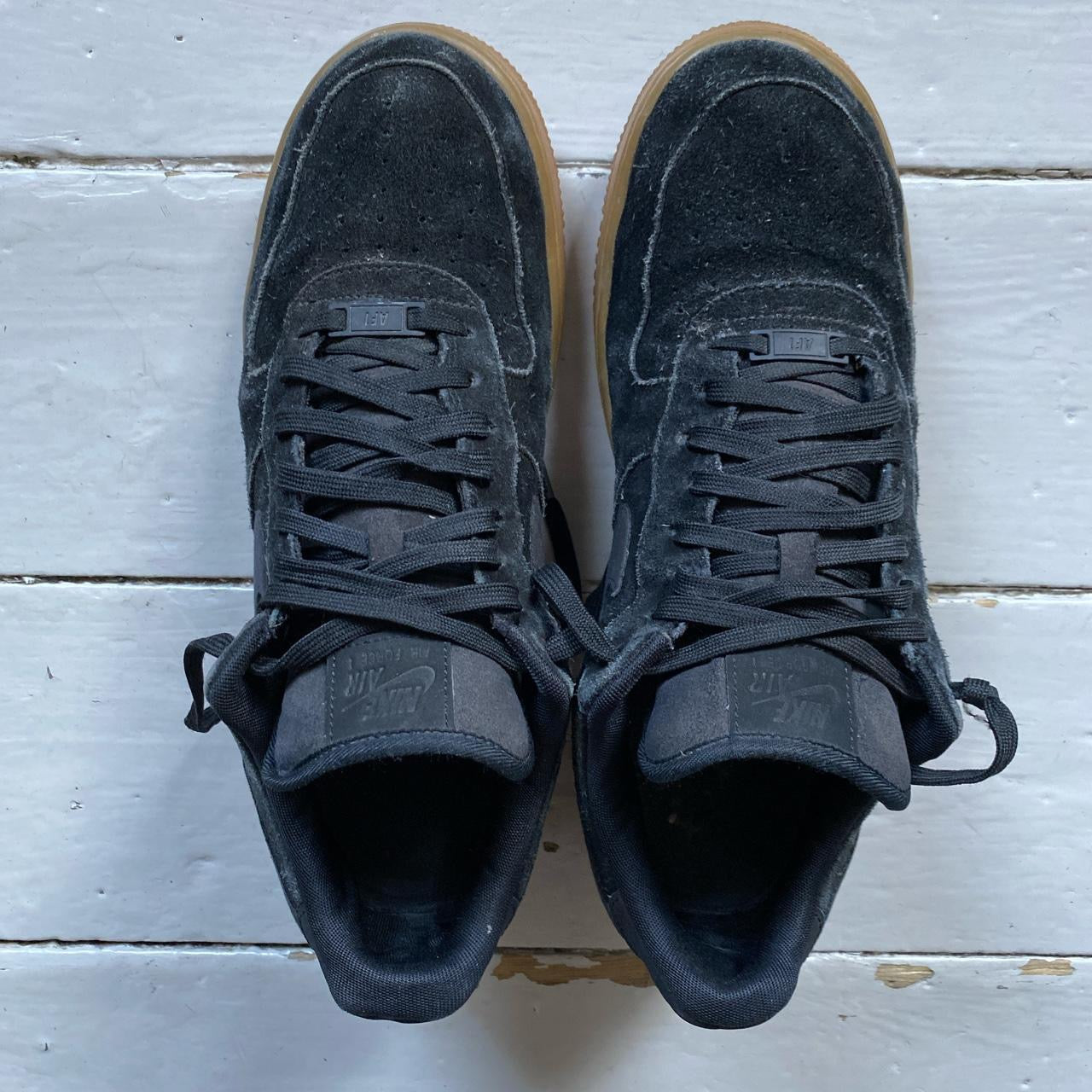 Nike Air Force 1 Suede Black (UK 12)