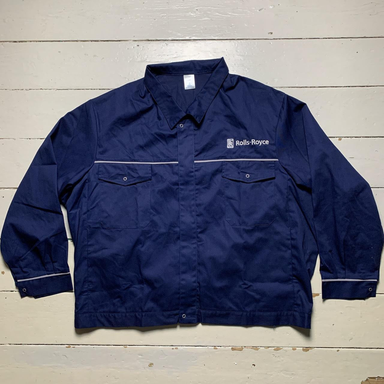 Rolls Royce Navy Work Jacket (4XL)