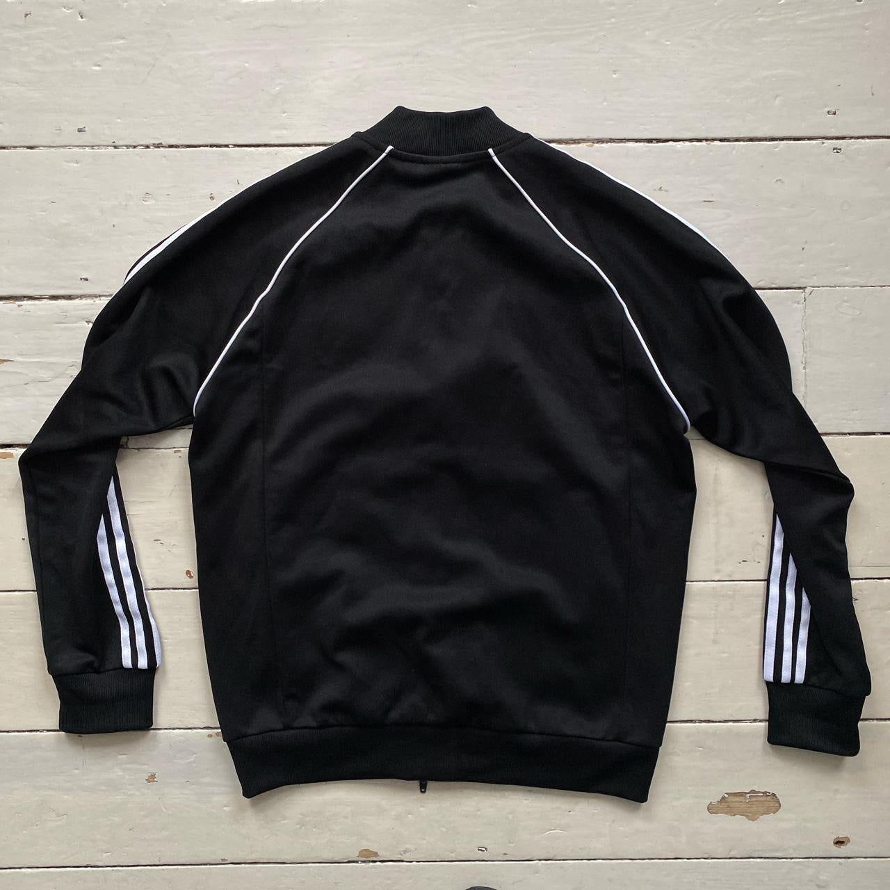 Adidas SST Black Tracksuit Jacket (Large)