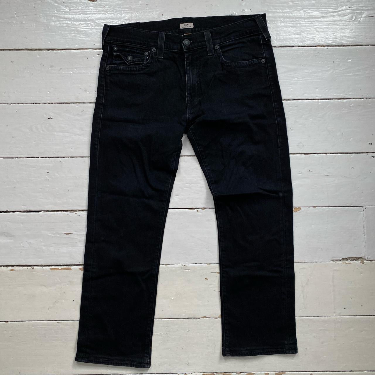 True Religion Ricky Black Jeans (36/30)