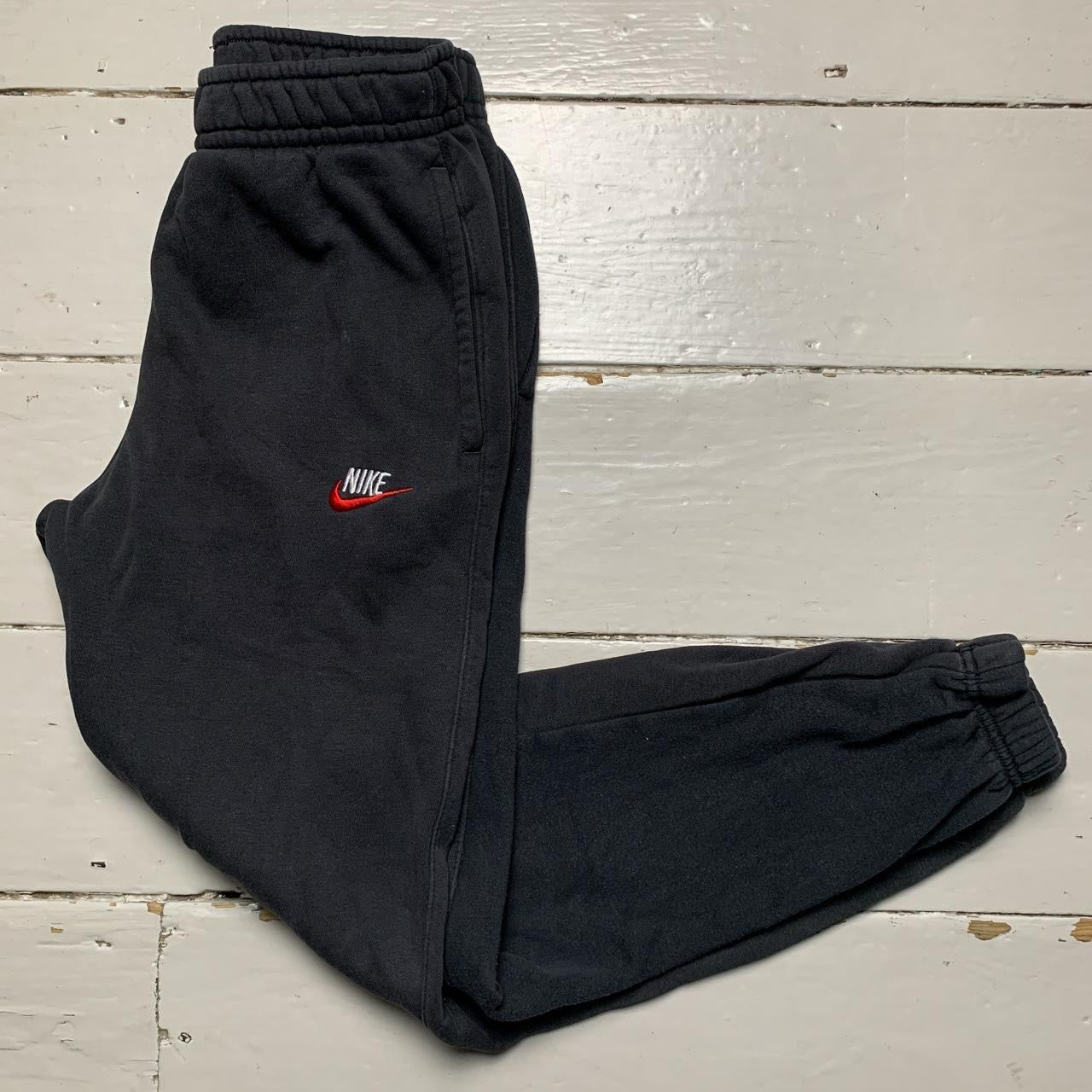Nike Swoosh Black Joggers (XS)