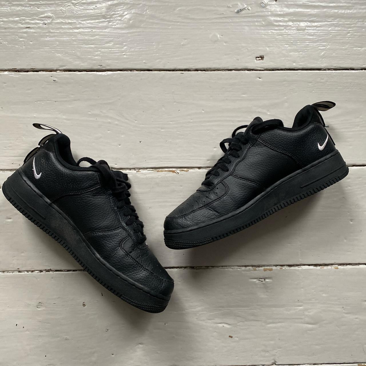Nike Air Force 1 Utility Black and White (UK 8)