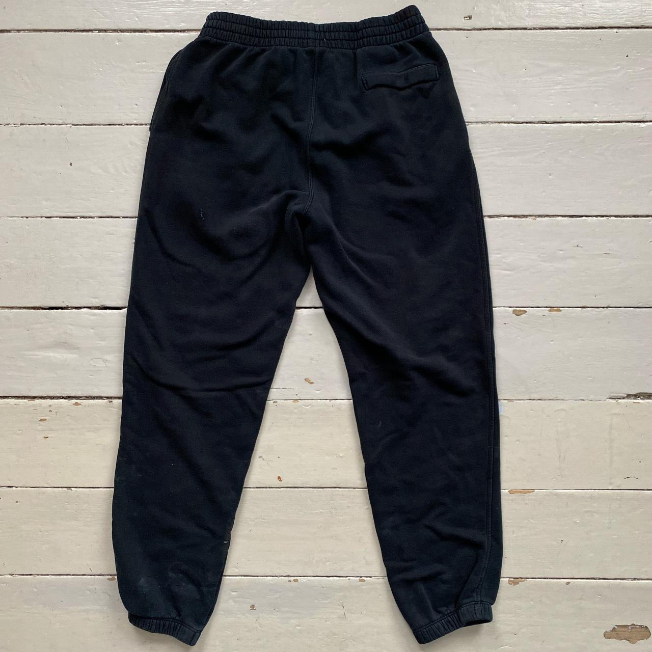 Nike Swoosh Black Joggers (Large)