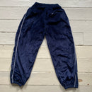 Raw Blue Velour Vintage 90’s Joggers (Large)