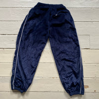 Raw Blue Velour Vintage 90’s Joggers (Large)