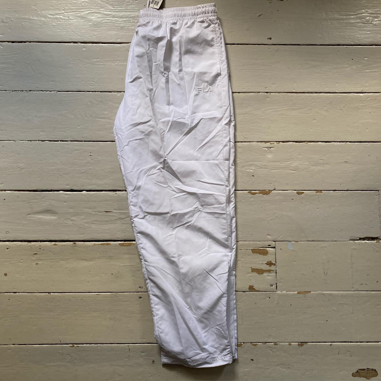 Fila White Shell Bottoms (XXL)