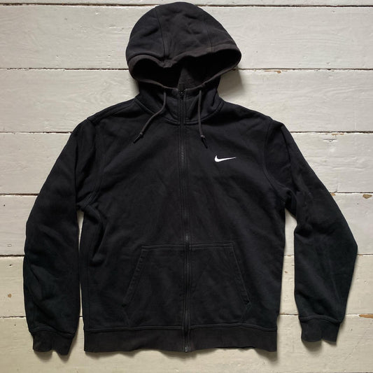 Nike Swoosh Black Hoodie (Medium)