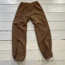 Nike Swoosh Brown Vintage Shell Bottoms (XS)