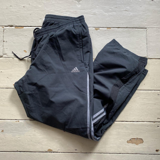 Adidas Grey Shell Bottoms (XXL)