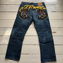 Ed Hardy Vintage Snakes Jeans (36/31)