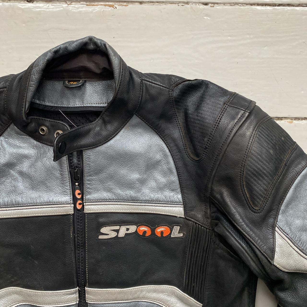 Spool Leather Biker Jacket (Small)