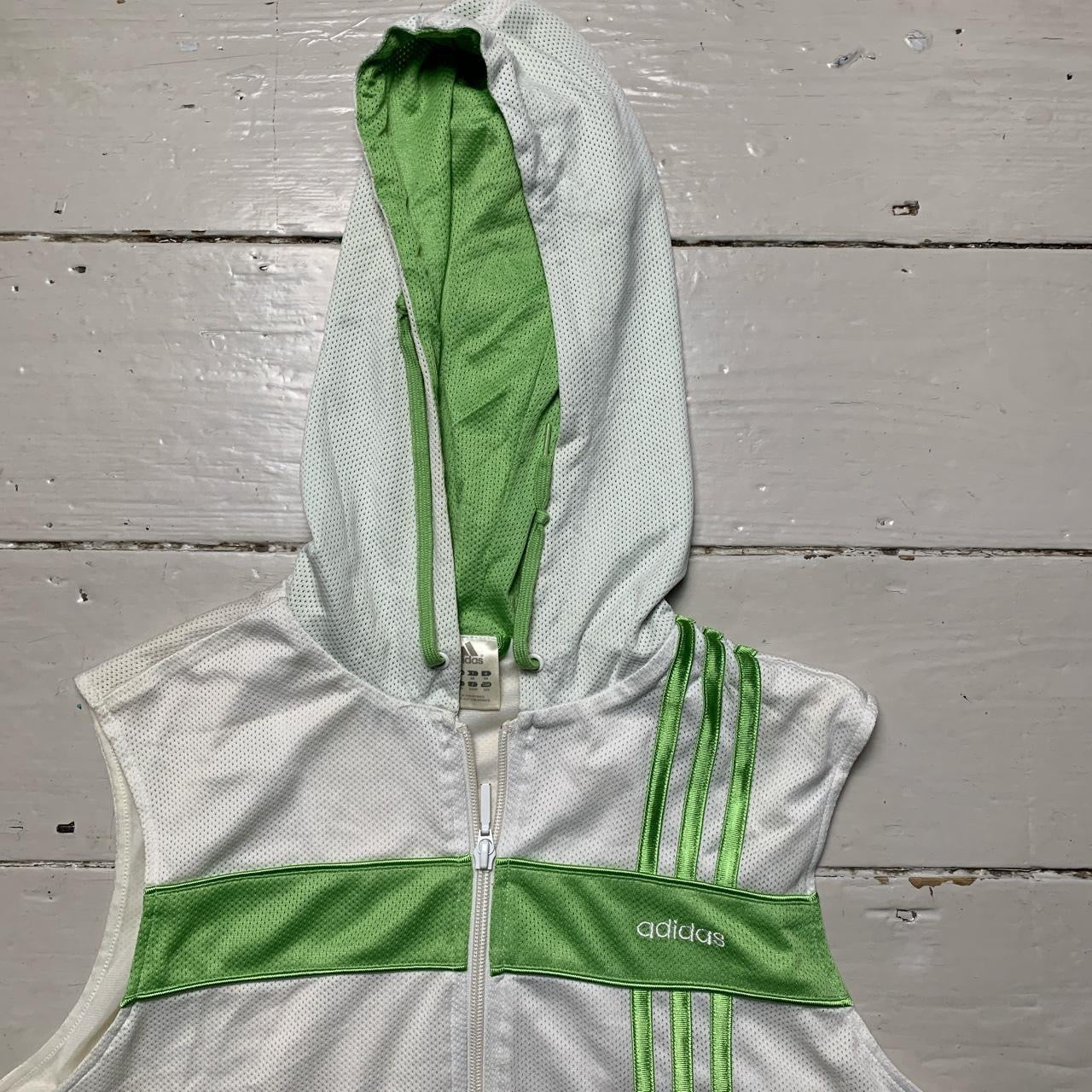 Adidas Vintage Hooded Gilet (Large)