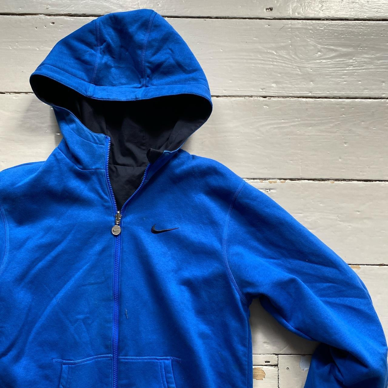 Nike Blue Big Swoosh Jacket (XL)
