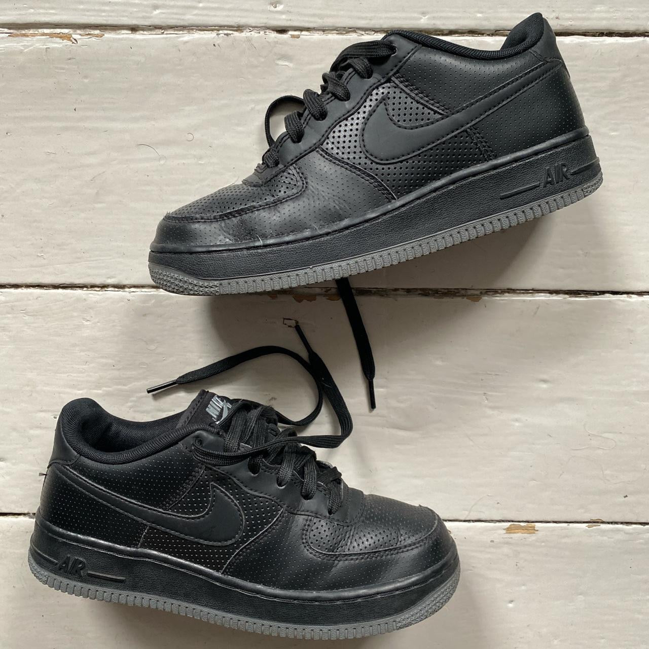 Nike Air Force 1 Black and Grey (UK 5)