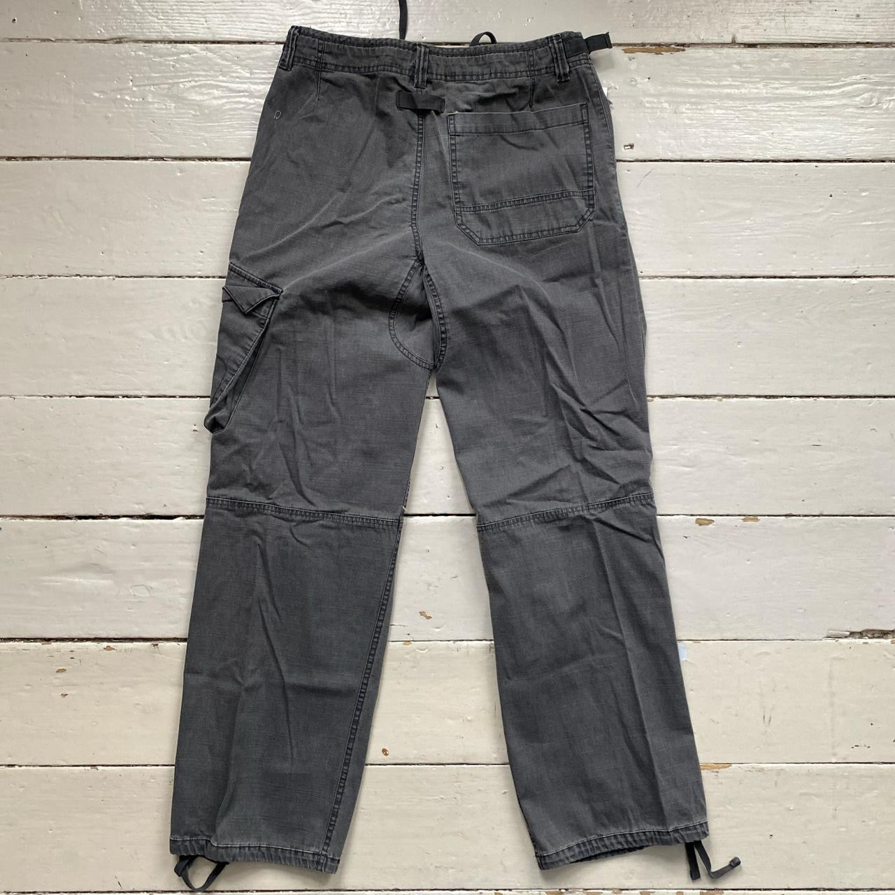 Nike Vintage Grey Cargo Trousers (Small)