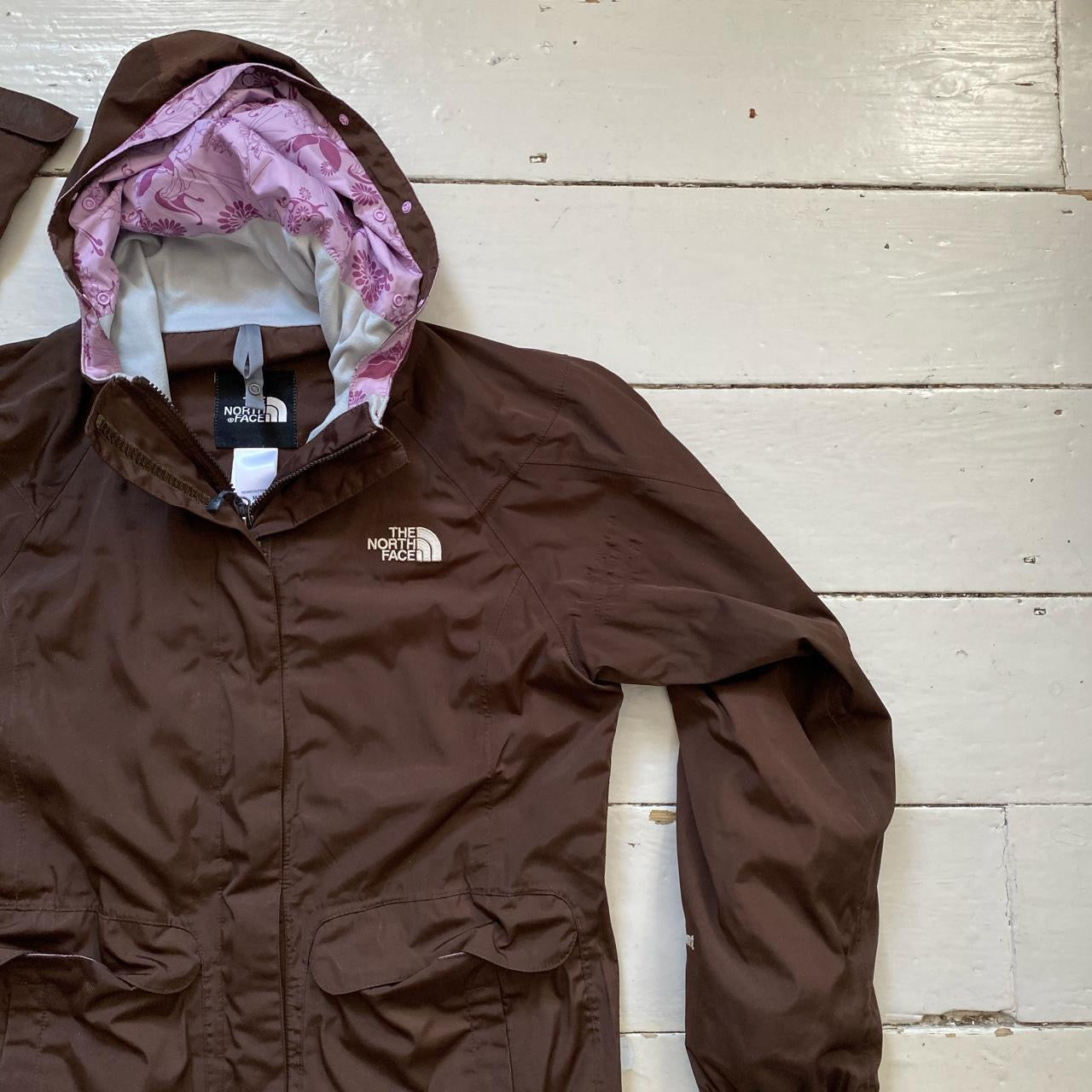 The North Face Brown Jacket Womens (Medium)