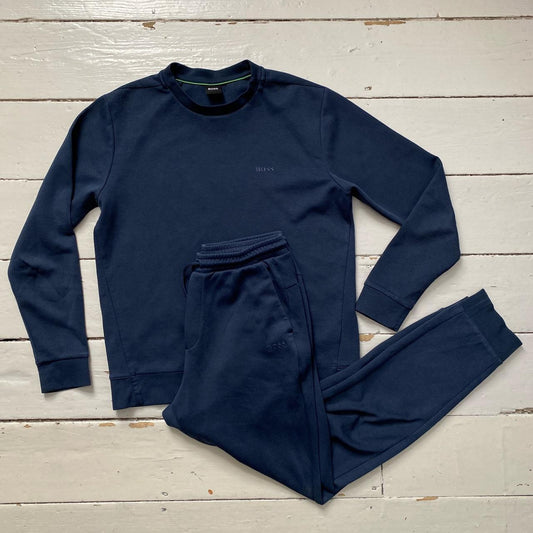 Hugo Boss Navy Full Tracksuit (Small)