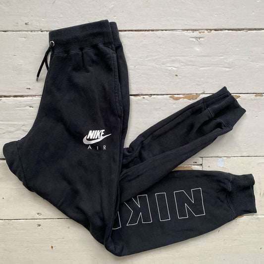 Nike Swoosh Black Joggers (XS)