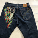 Ed Hardy Vintage Chinese Dragon Lady Jeans (40/32)
