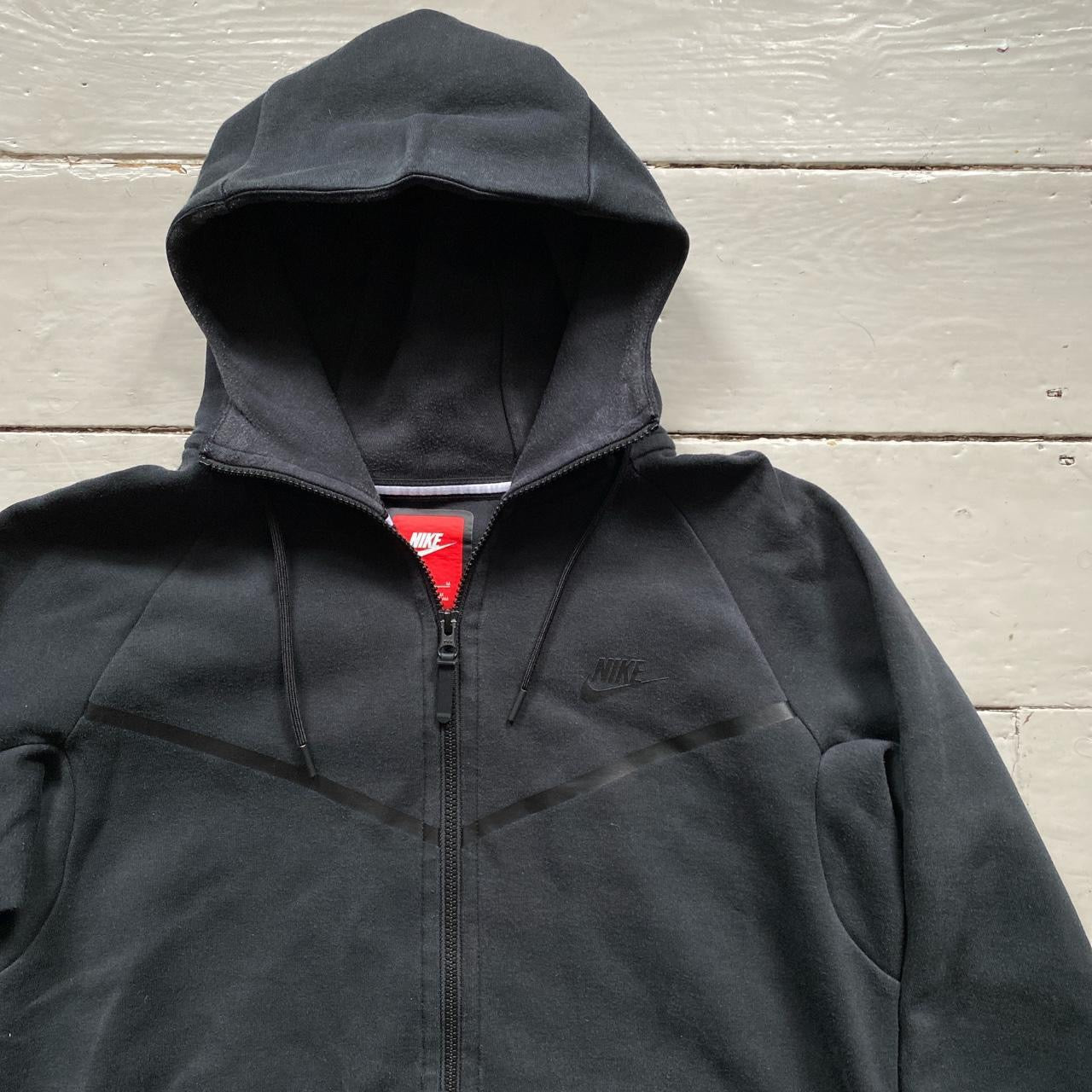 Nike Tech Fleece Black hoodie (Medium)