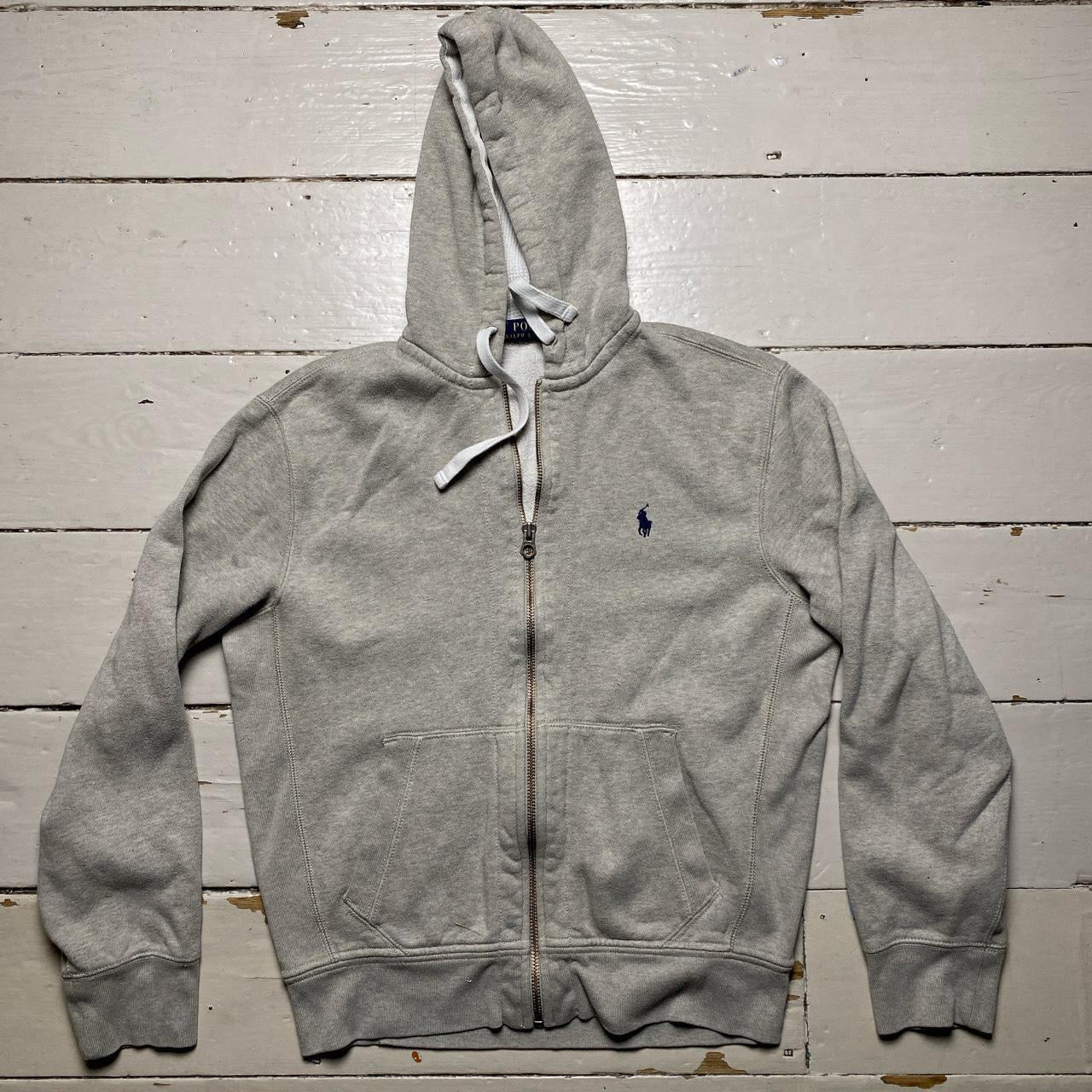 Ralph Lauren Polo Grey Hoodie (Medium)