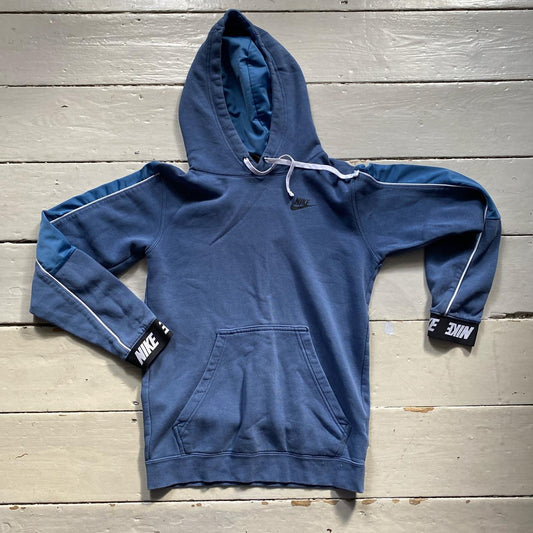 Nike Tech Style Blue Hoodie (XS)