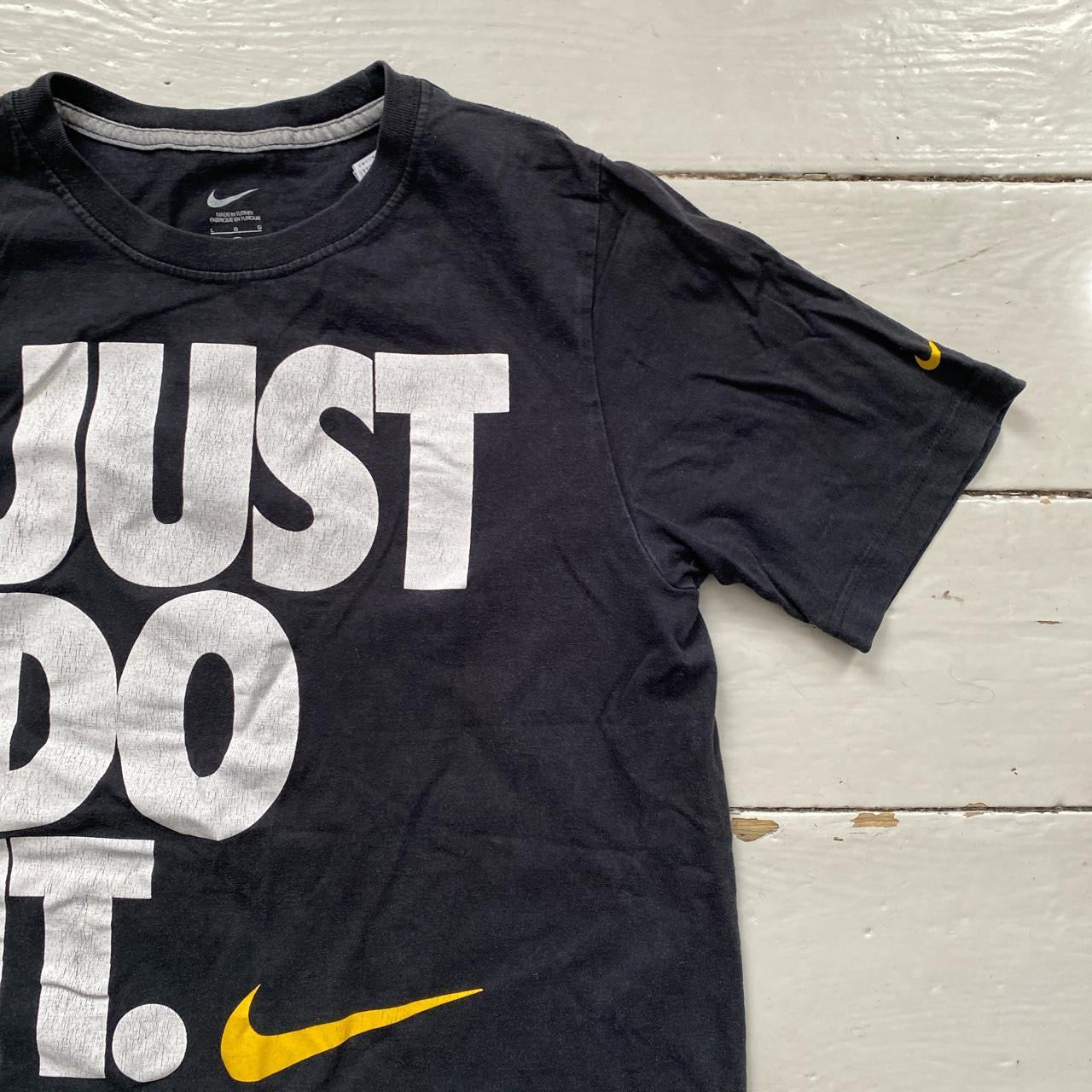 Nike Just Do It Black T Shirt (Large)