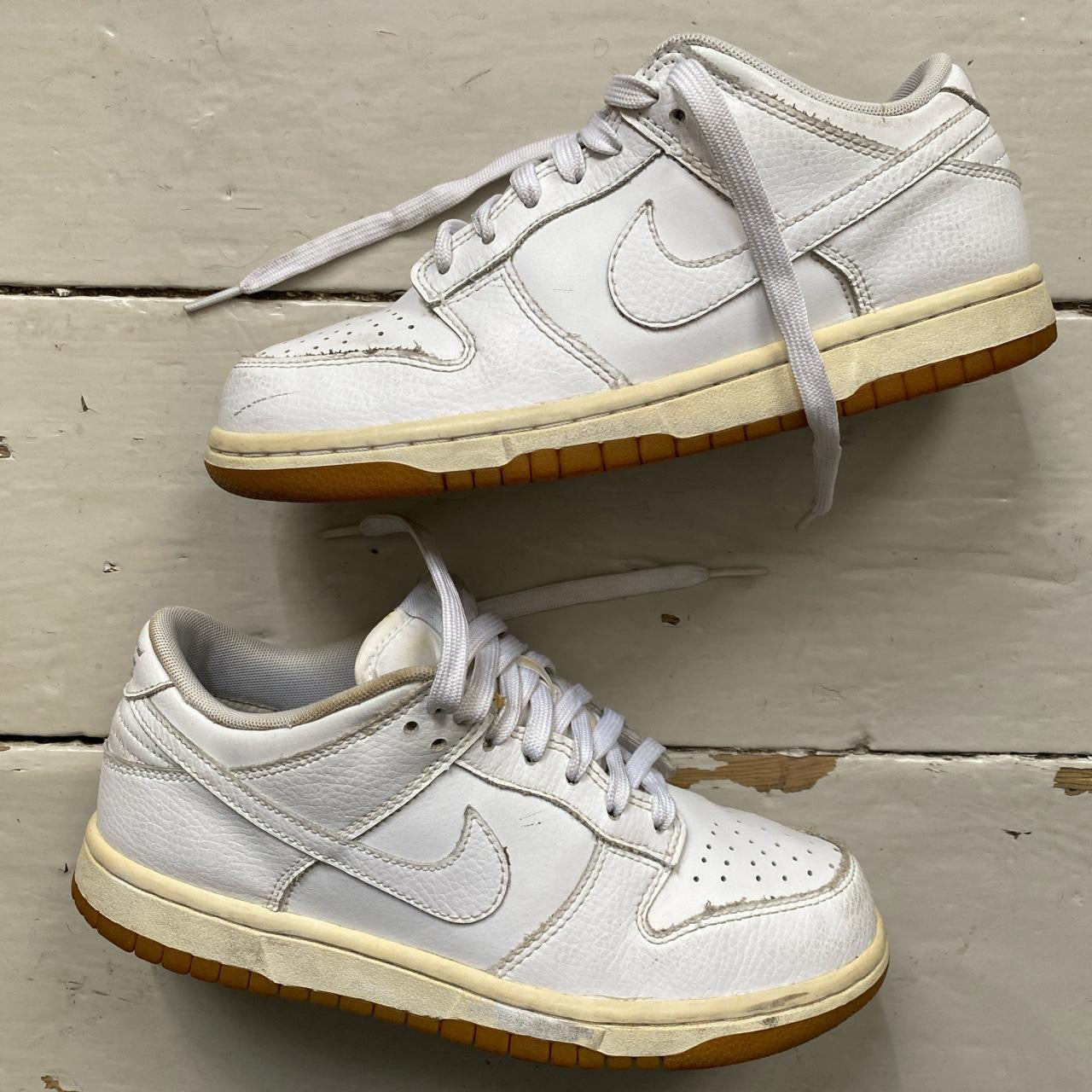 Nike Dunk Low Platinum White Gum (UK 4)