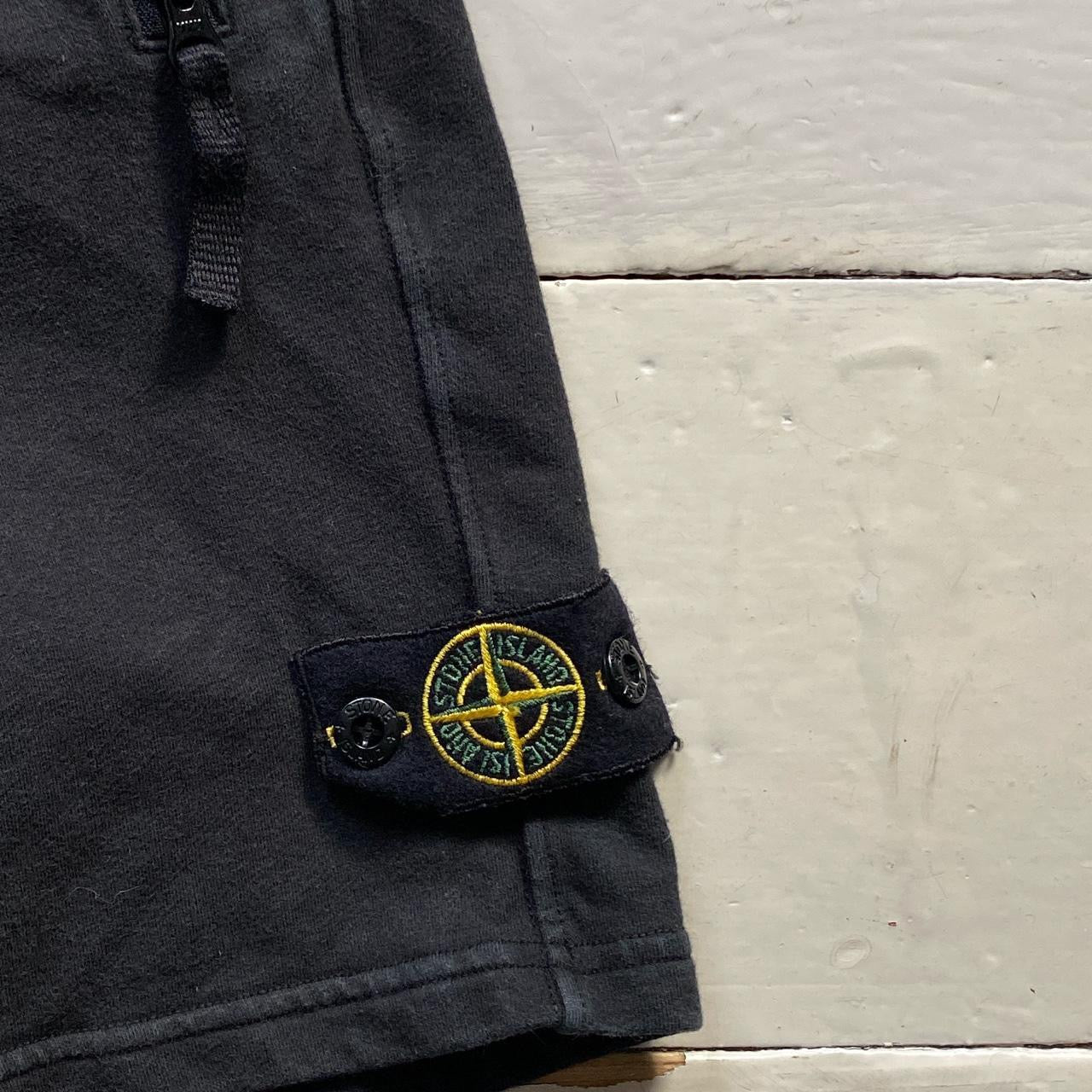 Stone Island Junior Black Shorts (Age 12)