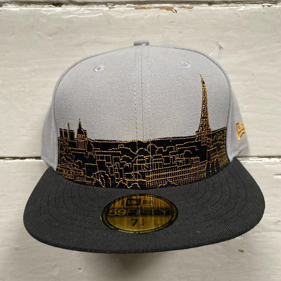 Paris Embroidered New Era Vintage Fitted Cap