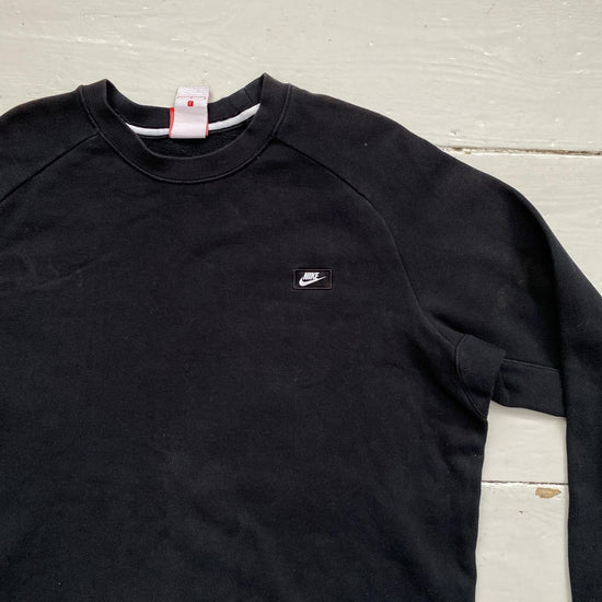 Nike Box Swoosh Black Jumper (Large)