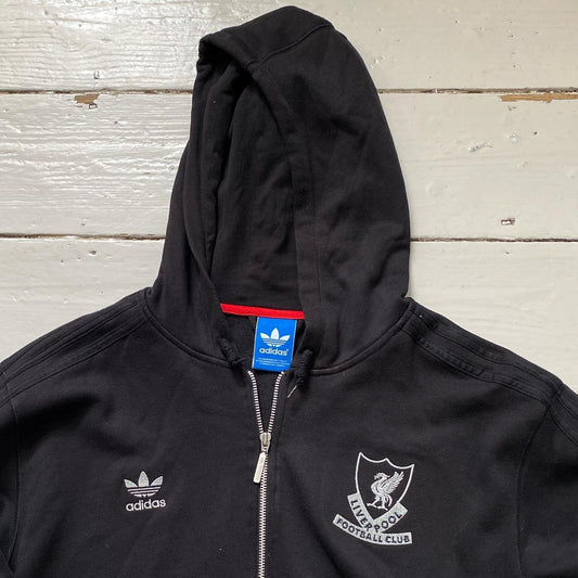 Adidas Liverpool FC Black Hoodie (XL)