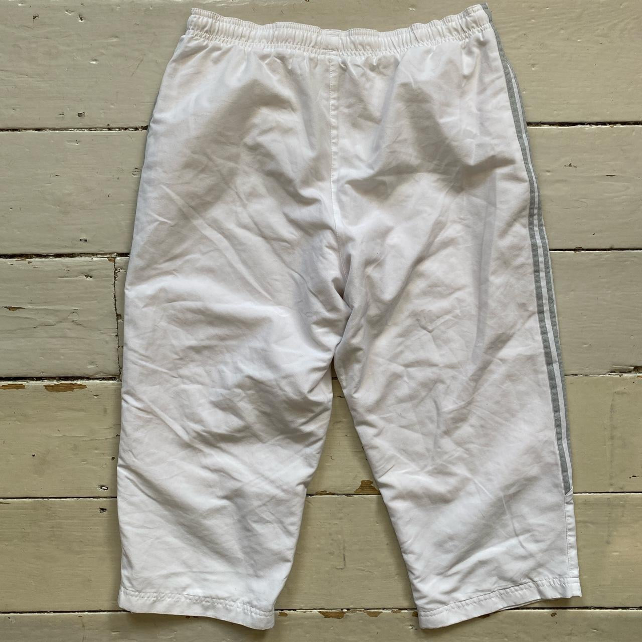 Adidas White Shell Shorts (UK 14)