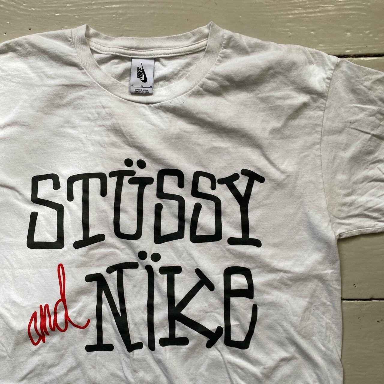 Stussy Nike T Shirt White (XL)