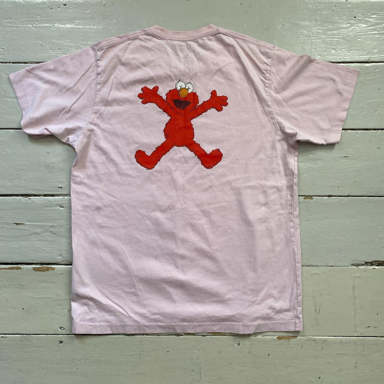 KAWS Sesame Street Elmo T Shirt (Medium)