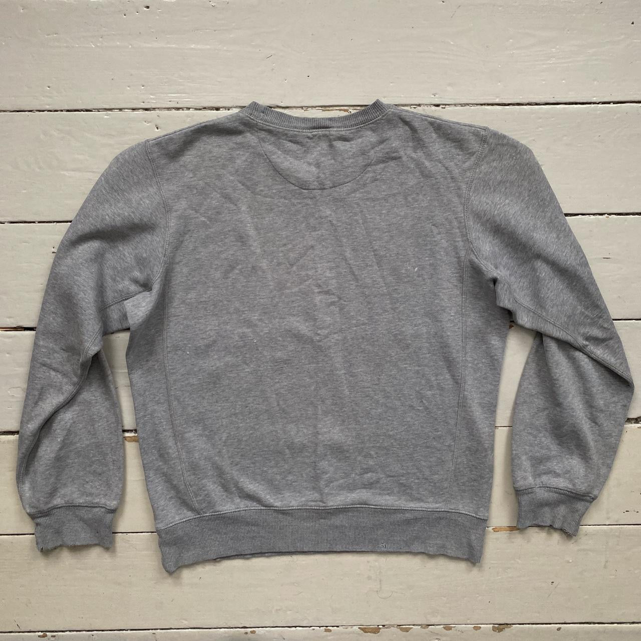 Nike Swoosh Grey Jumper (Large)