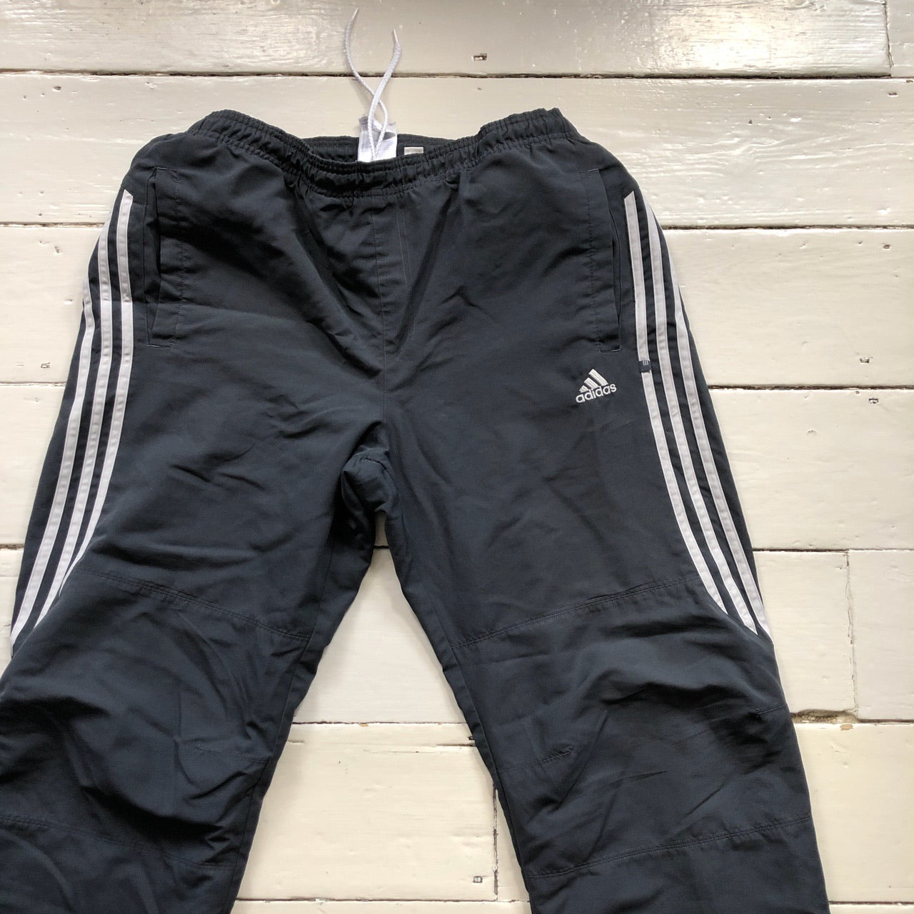 Adidas Grey Shell Bottoms (Large)