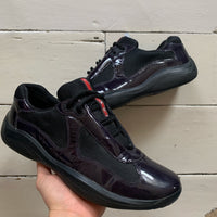 Prada Americas Cup Purple Patent (UK 7.5)