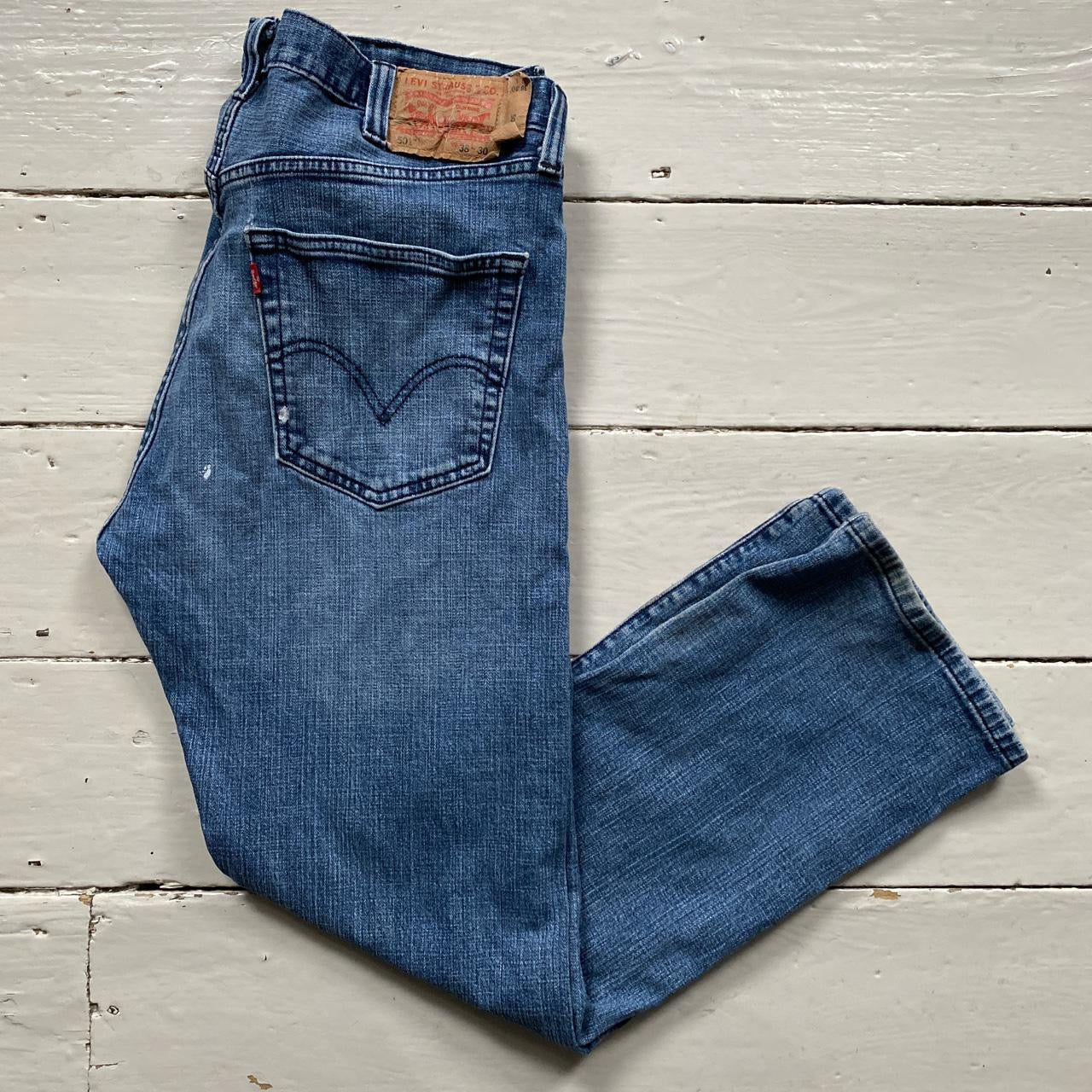 Levis 501 Blue Jeans (38/30)