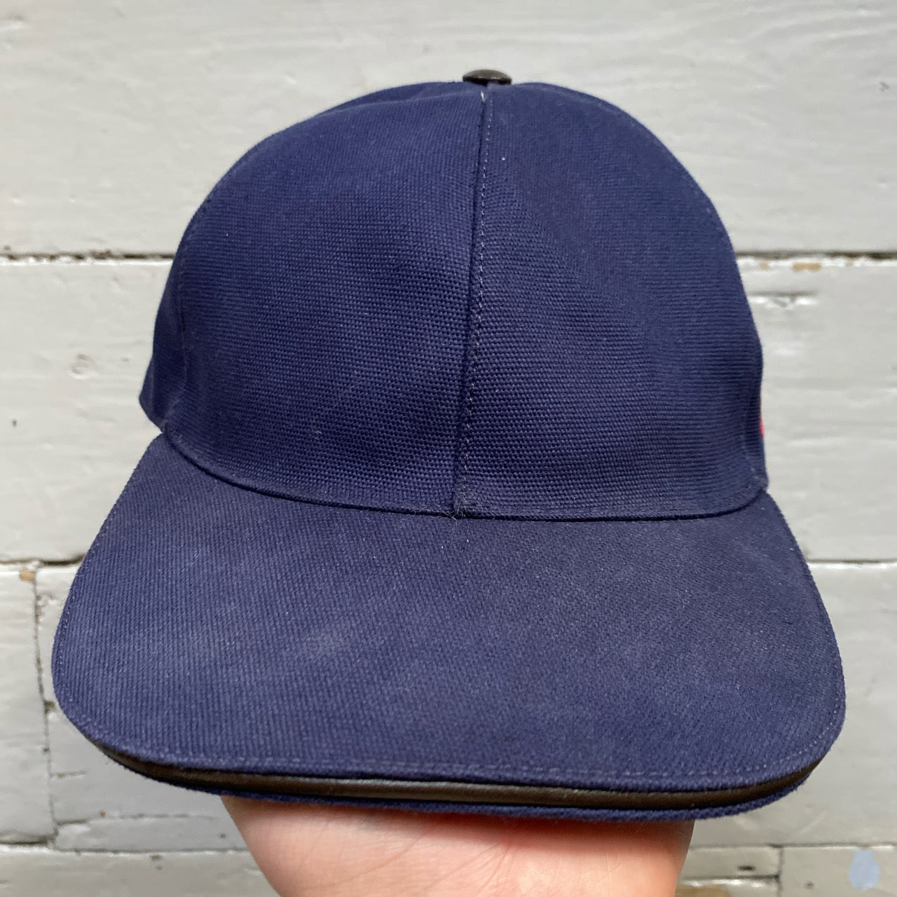 Gucci GG Supreme Navy Cap (Large)