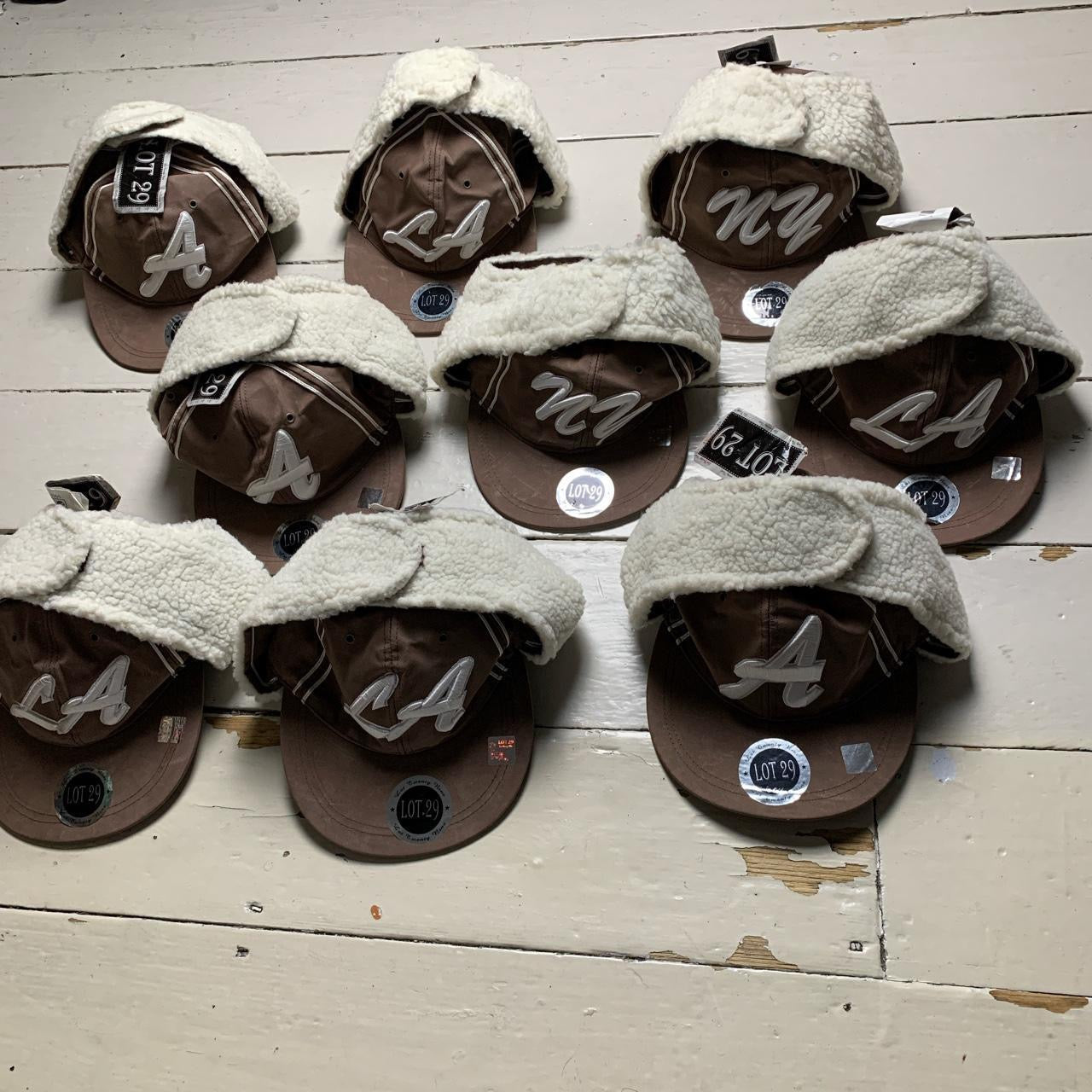 LOT 29 Vintage Dog Ear Fitted Caps