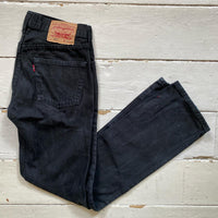Levis 501 Black Jeans (30/32)