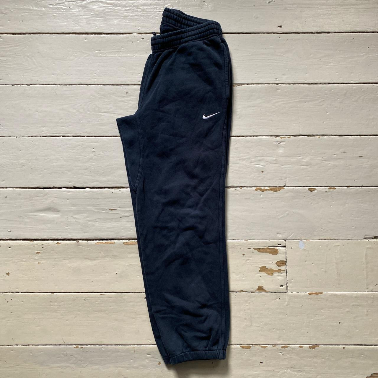 Nike Swoosh Navy Joggers (Medium)