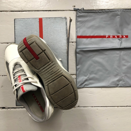 Prada Americas Cup Patent White (UK 8)