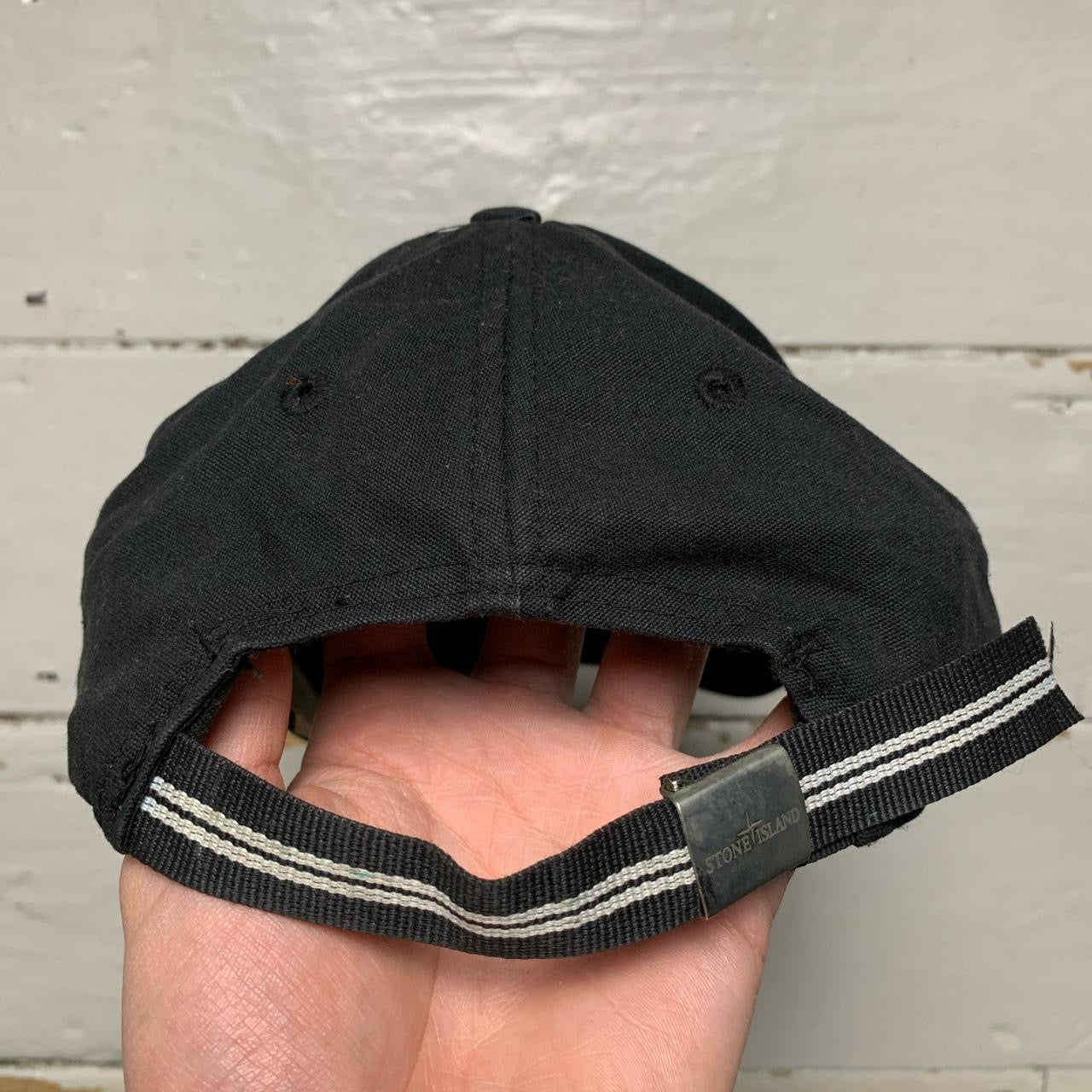 Stone Island Junior Black Cap